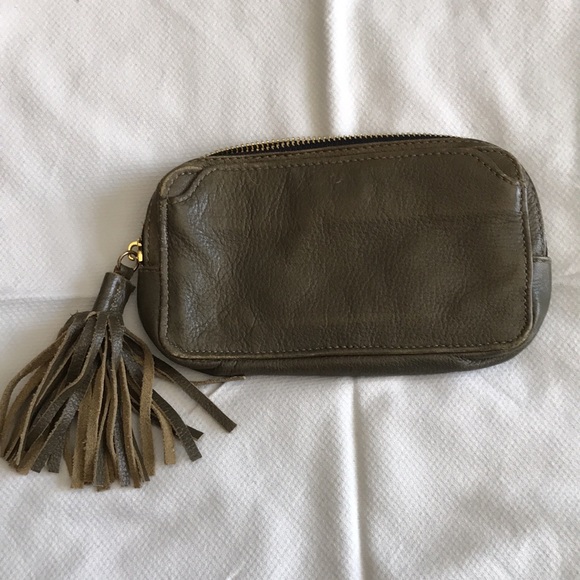 Latico leather and pony hair wristlet - Picture 2 of 4